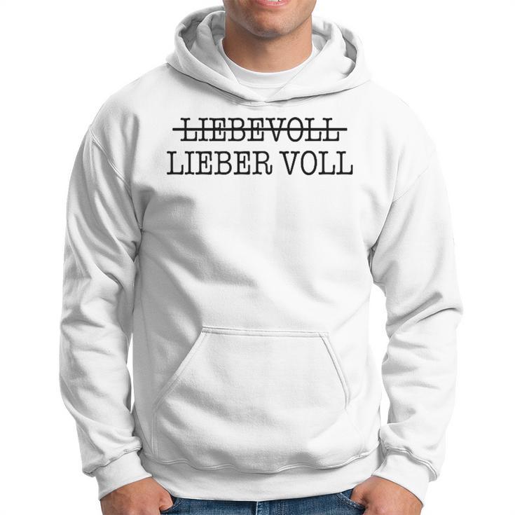 Liebevoll Lieberoll Kapuzenpullover