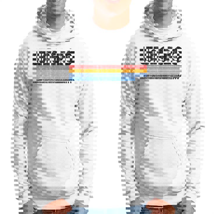 Lungro Italie Rétro 70S 80S Style Sweat à capuche