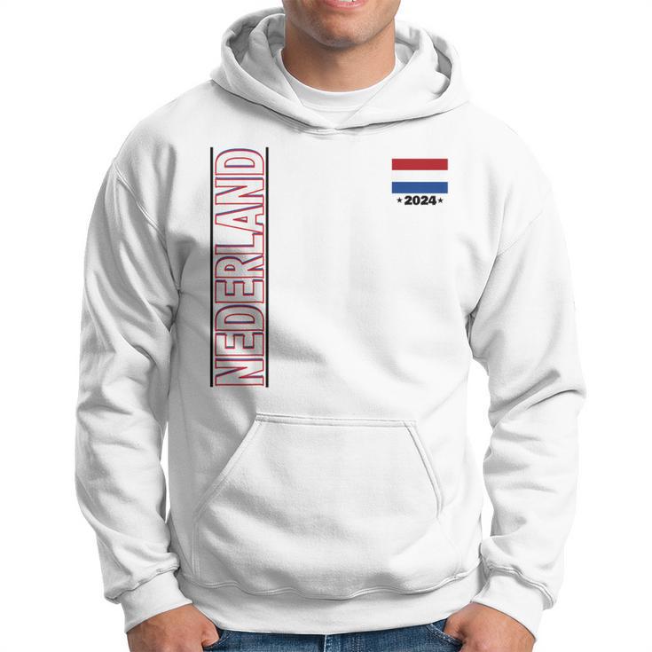 Netherlands Flag Fan Item Nederland Flag Blue Kapuzenpullover