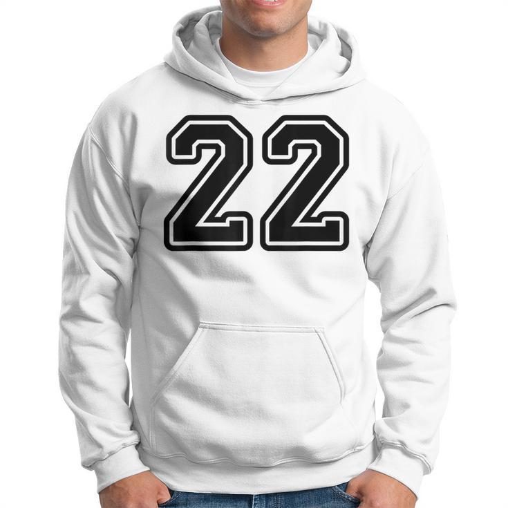 Number 22 Sport Number 22 Kapuzenpullover