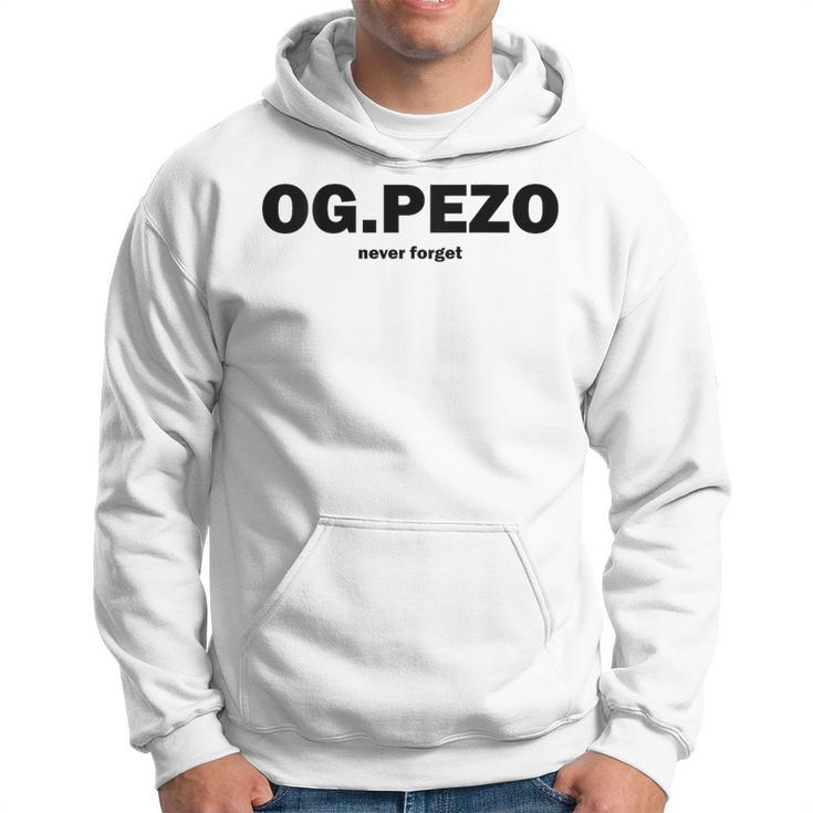 Og Pezo Never Forget Kapuzenpullover