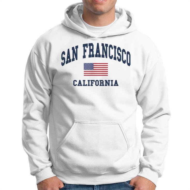 San Francisco Usa Flag Classic Kapuzenpullover