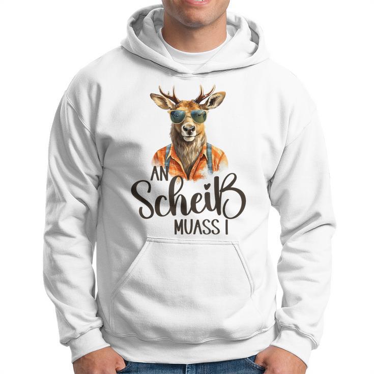 An Scheiß Muass I Trachten Grantler Oktoberfest Kapuzenpullover