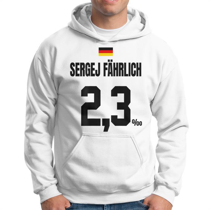 Sergej Fährlich Sauftrikot X Malle Party Trikot Deutschland Kapuzenpullover