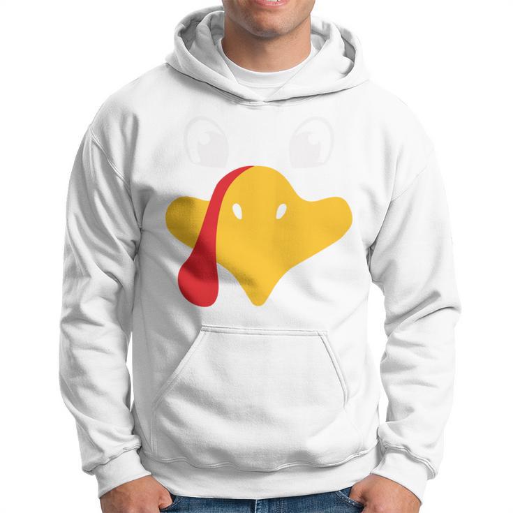 Silly Turkey Face Family Thanksgiving Dinner Hoodie
