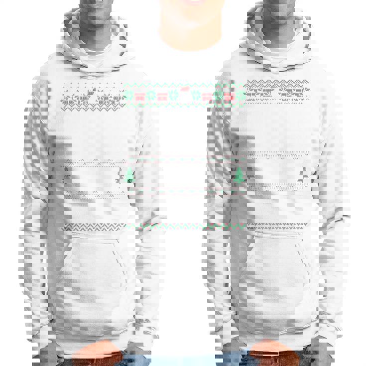 Sorry Santa Friends Bad Influence Ugly Christmas Sweater Hoodie