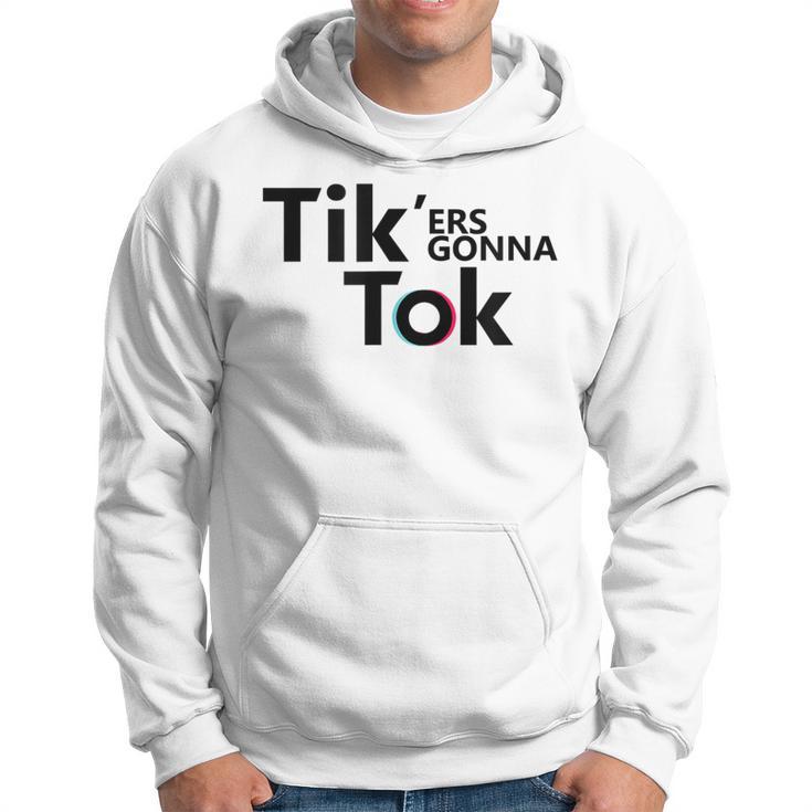 Tik'ers Gonna Tok Gray Kapuzenpullover