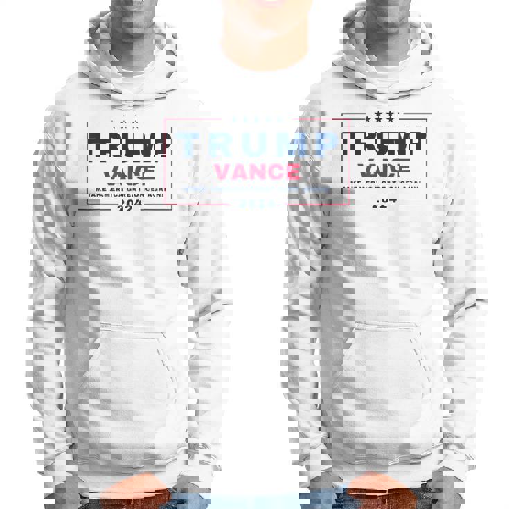 Trump Jd Vance Vp Make America Great Once Again Maga 2024 Hoodie