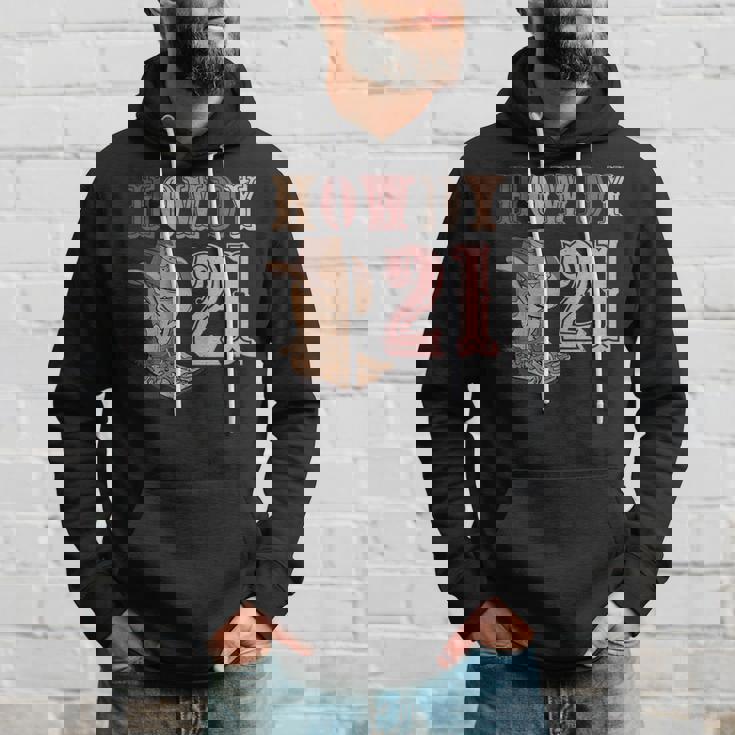 21St Birthday Howdy Birthday 2024 Western 21St Birthday Hoodie Gifts for Him