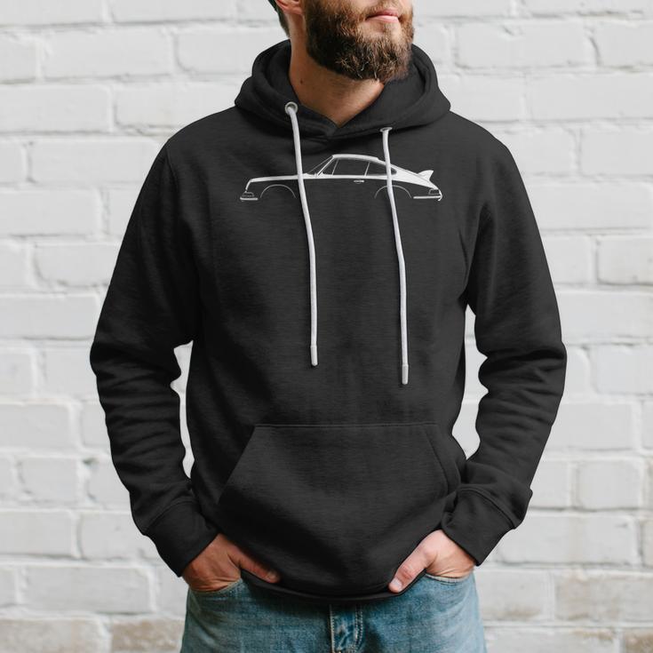 911 Silhouette Intage Retro Intage Kapuzenpullover Geschenke für Ihn