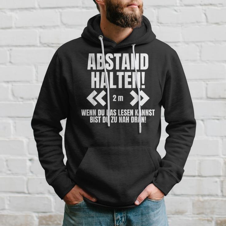 Abstand Halten Wenn Du Das Lesen Kann Bist Du Zu Nah Dran Kapuzenpullover Geschenke für Ihn