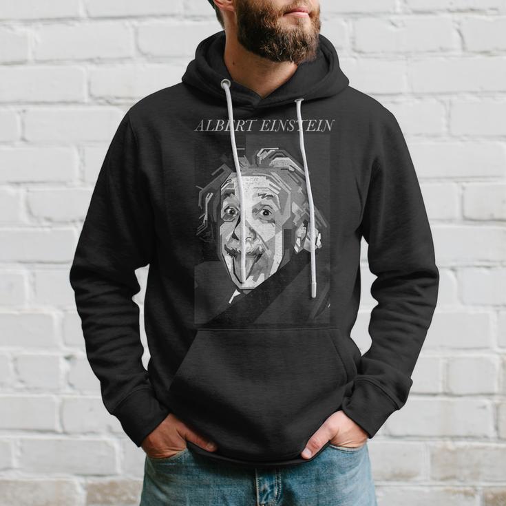 Albert Einstein Logic Quote Front Back Kapuzenpullover Geschenke für Ihn