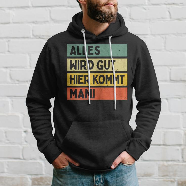 Alles Wird Gut Hier Kommt Mami Retrointage First Name Kapuzenpullover Geschenke für Ihn