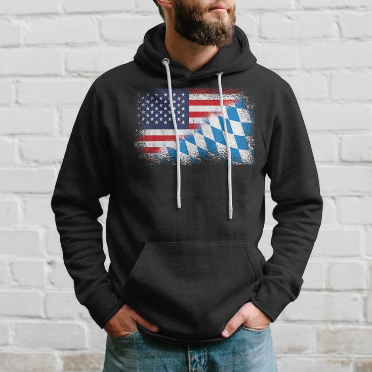 American Bavarian Flag Usa Bavaria Flag Kapuzenpullover Geschenke für Ihn