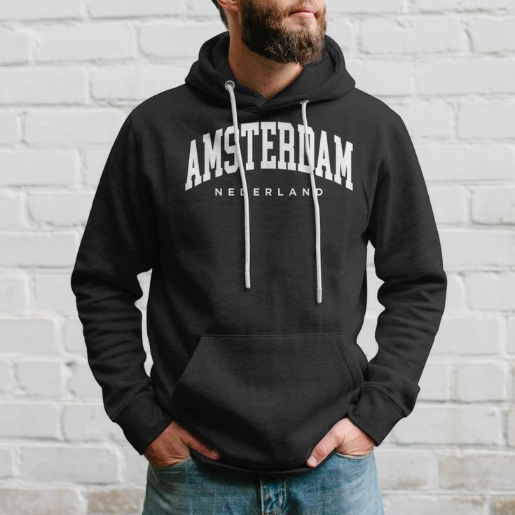 Amsterdam Netherlands Europearsity Style Travel Trip Group Kapuzenpullover Geschenke für Ihn