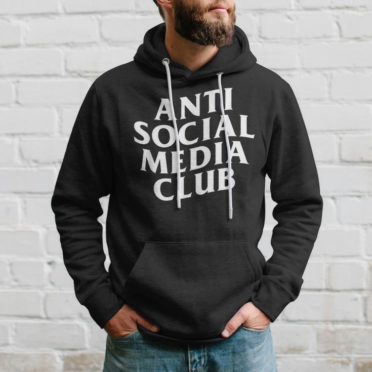 Anti Social Media Club Kapuzenpullover Geschenke für Ihn