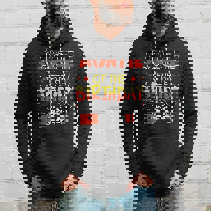 Auntie Of The Birthday Boy Mouse Family Matching Hoodie Gifts for Him