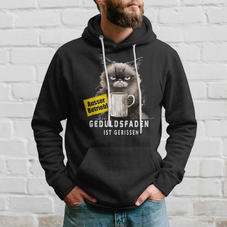 Ausser Betrieb Geduldsfaden Gerissen Arbeit Humor Office Kapuzenpullover Geschenke für Ihn