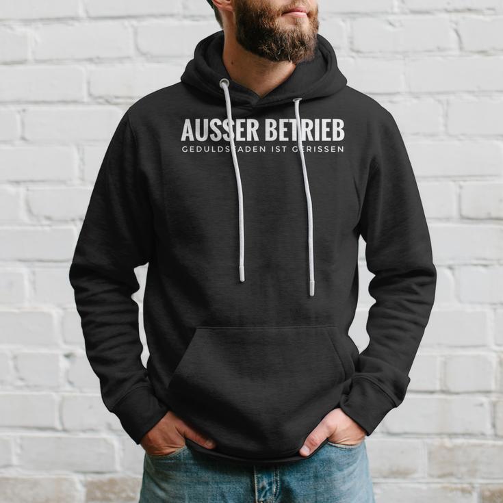 Ausser Betriebs Geduldsfaden Ist Gerissen Kapuzenpullover Geschenke für Ihn