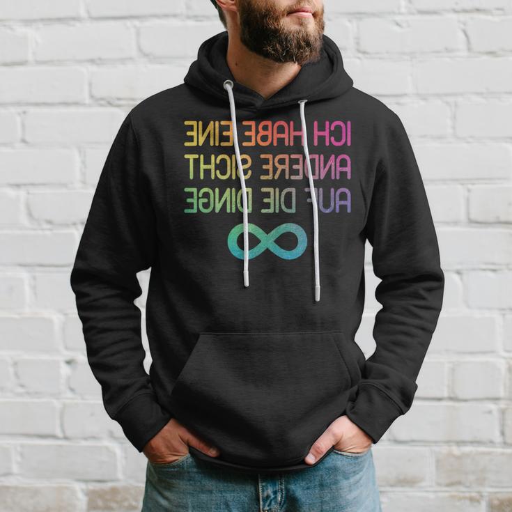 Autism With Autisten Ich Habe Eine Andere Sicht Auf Die Dinge Kapuzenpullover Geschenke für Ihn