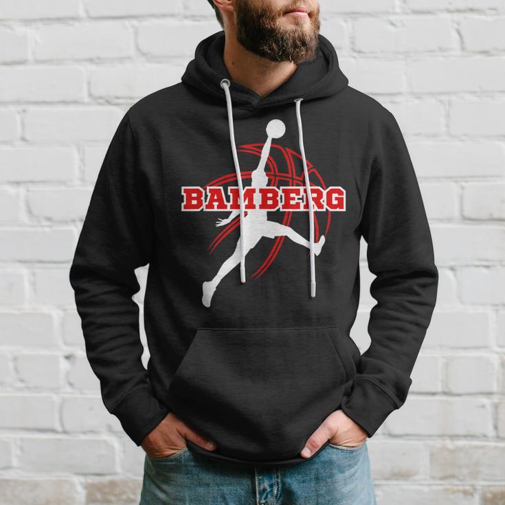 Bamberg Basketball Fan Support Franken Stadium Red Kapuzenpullover Geschenke für Ihn