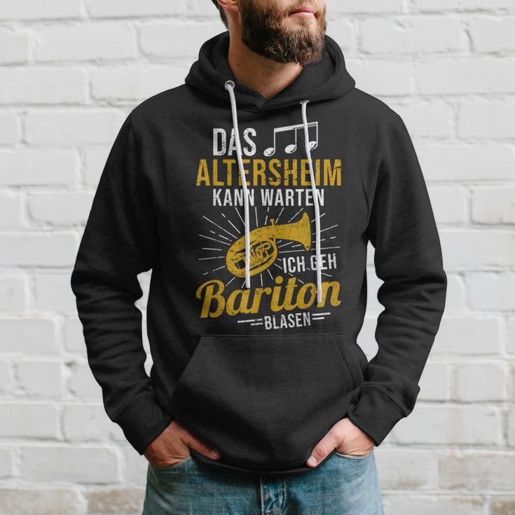 Baritone Horn Musician Das Altersheim Kann Wait Baritone Kapuzenpullover Geschenke für Ihn