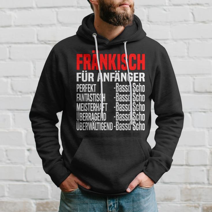 Bassd Scho Fränkisch Für Beginner Dialekt Franke Franken Kapuzenpullover Geschenke für Ihn