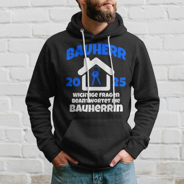 Bauherr Geschenk 2025 I Builder Construction Site Kapuzenpullover Geschenke für Ihn