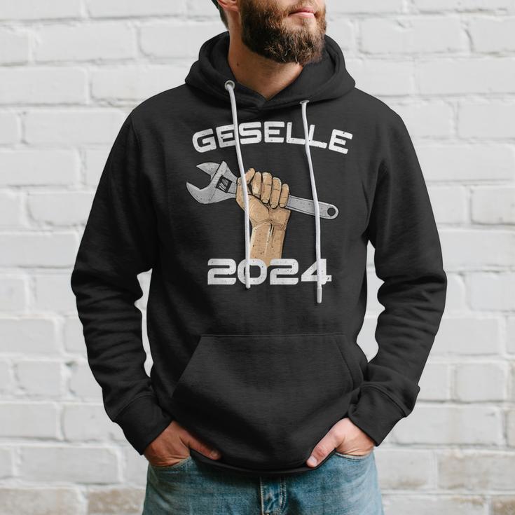 Bestandene Gesellenprüfung Gesellenbrief Azubi Geselle 2024 Kapuzenpullover Geschenke für Ihn