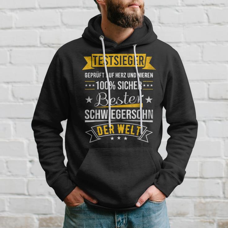 Bester Schwiegersohn Der Welt Testsieger Kapuzenpullover Geschenke für Ihn