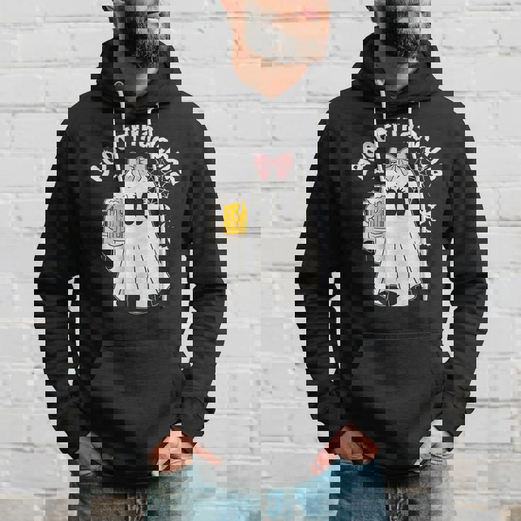 Boo-Racha Halloween Ghost Beer Borracha Hoodie Gifts for Him