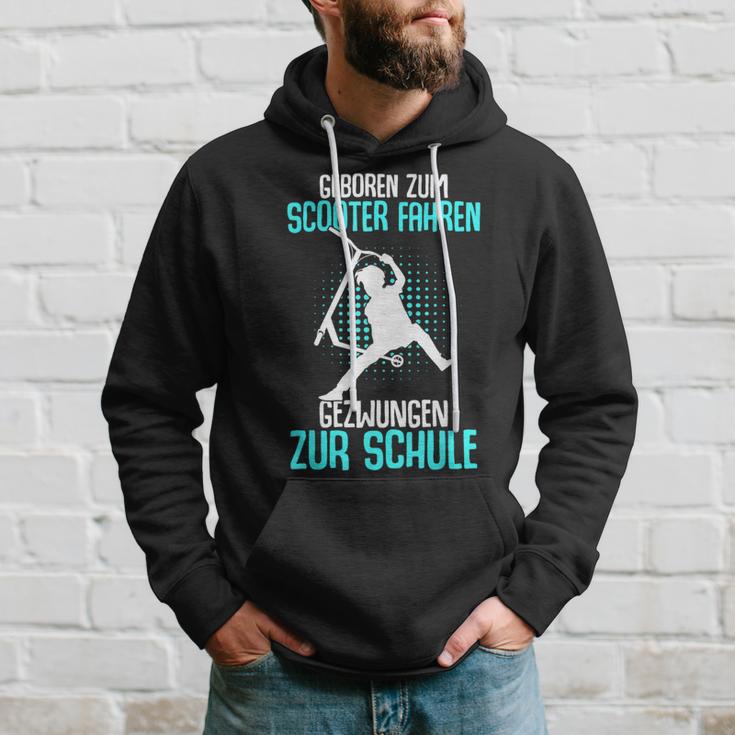 Boys & Children's With 'Geboren Zum Scooter Fahren' Motif Kapuzenpullover Geschenke für Ihn