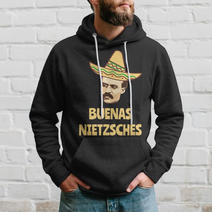 Buenas Nietschez Nietzsche Philosophy Kapuzenpullover Geschenke für Ihn