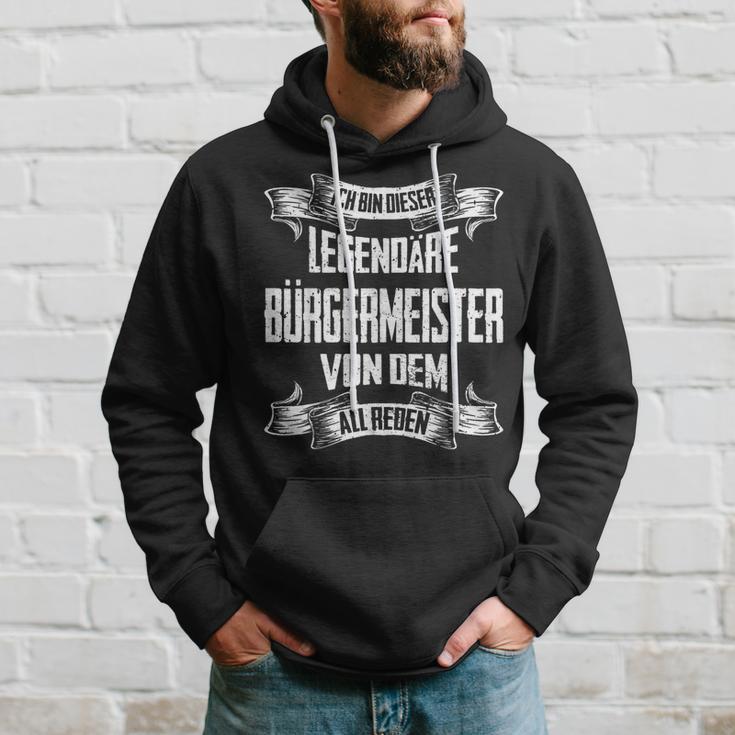 Bürgermeister Legend intage Slogan S Kapuzenpullover Geschenke für Ihn