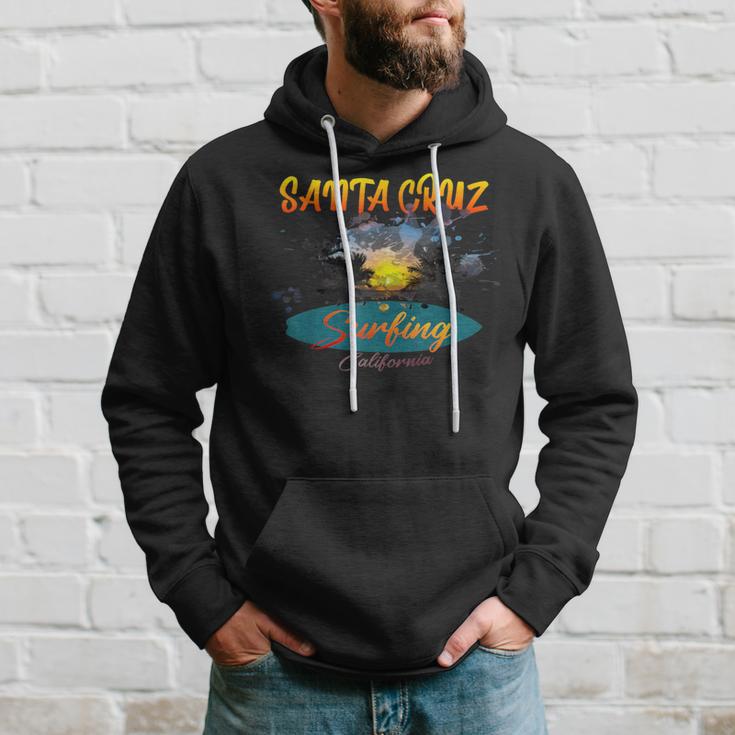 California Santa Cruz Surfing Kapuzenpullover Geschenke für Ihn