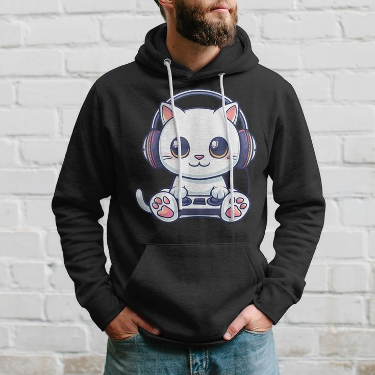 Cat Gaming Kapuzenpullover Geschenke für Ihn