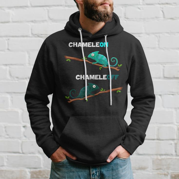 Chameleon Chameleoff Chameleon Slogan Kapuzenpullover Geschenke für Ihn