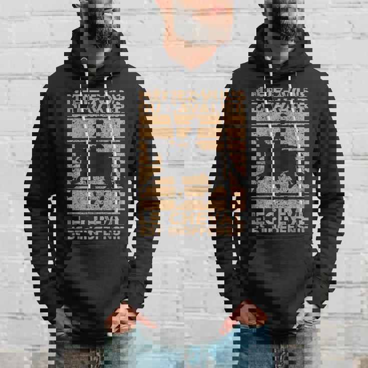 Cheval Cavalier Equitation Le Cheval Est Inoffensif Chevaux Sweat - Main Image