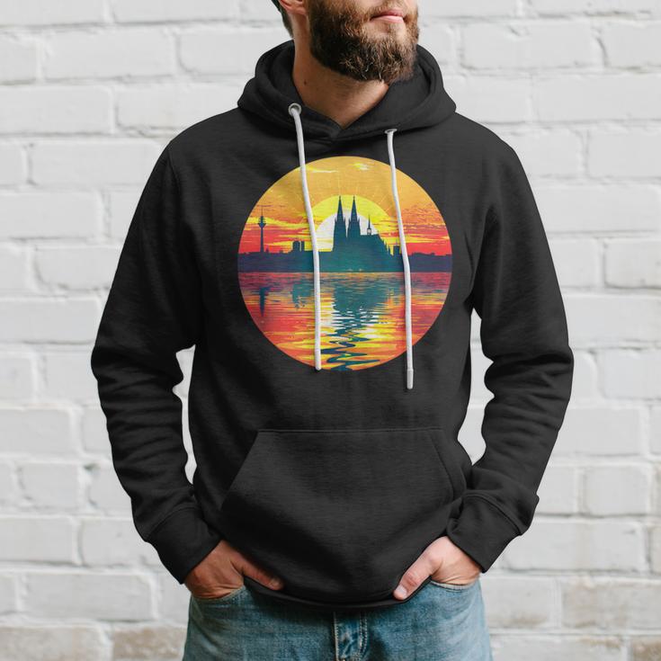 Cologne Skyline Kapuzenpullover Geschenke für Ihn