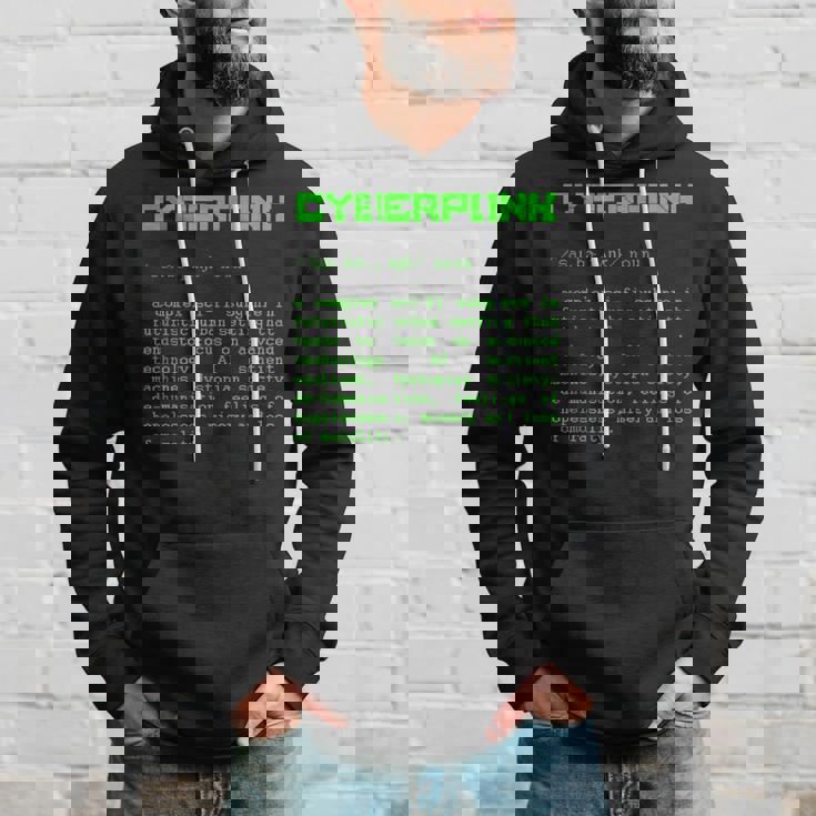 Cyberpunk Word Definition Cyberpunk Sudadera Regalos para él