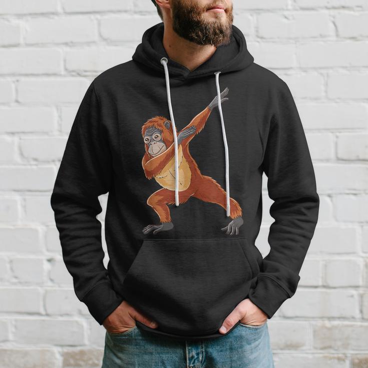 Dabbing Orang Utan Für Affenliebhaber Kapuzenpullover Geschenke für Ihn