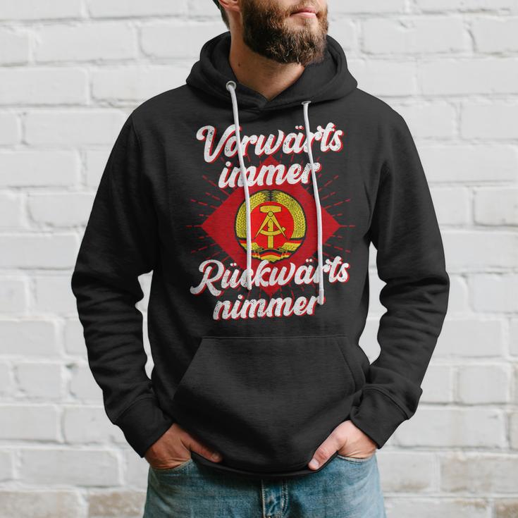 Ddr Orwärts Forward Immer Backward S Kapuzenpullover Geschenke für Ihn