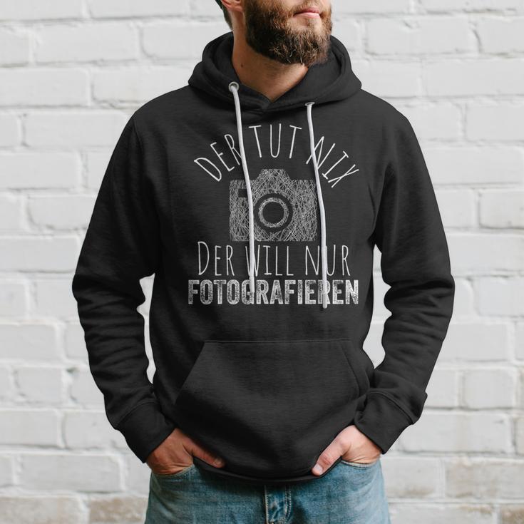 Der Tut Nix Will Nur Fotografieren Fotografie Fotograf German Kapuzenpullover Geschenke für Ihn