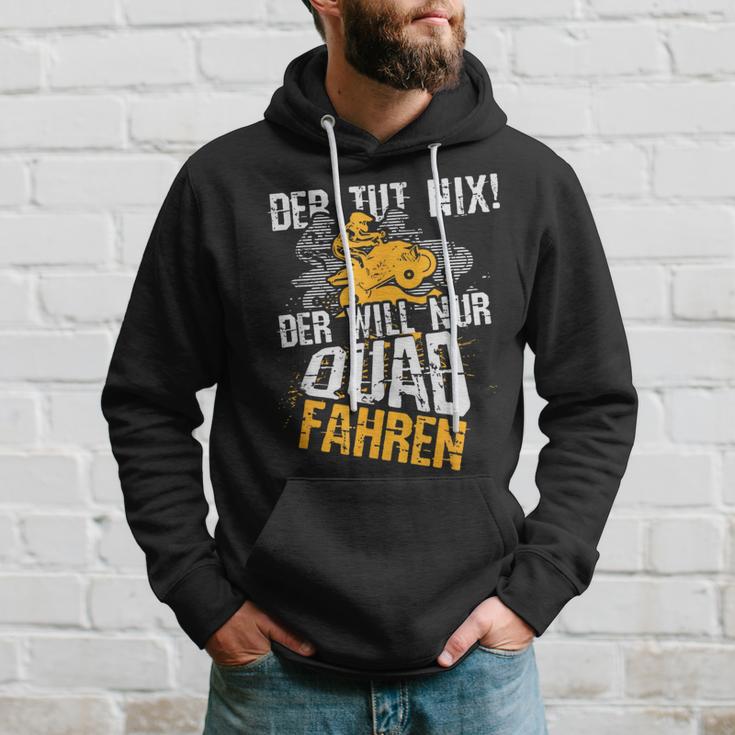 Der Tut Nix Der Will Nur Quad Fahren Atv 4X4 Motif Kapuzenpullover Geschenke für Ihn