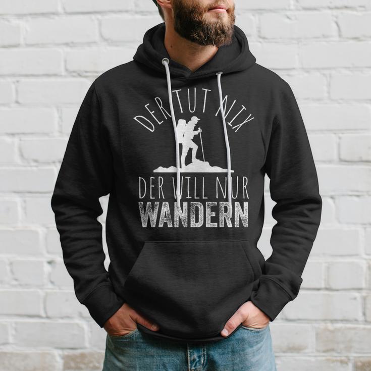 Der Tut Nix Der Willnur Wandern German Langu Kapuzenpullover Geschenke für Ihn