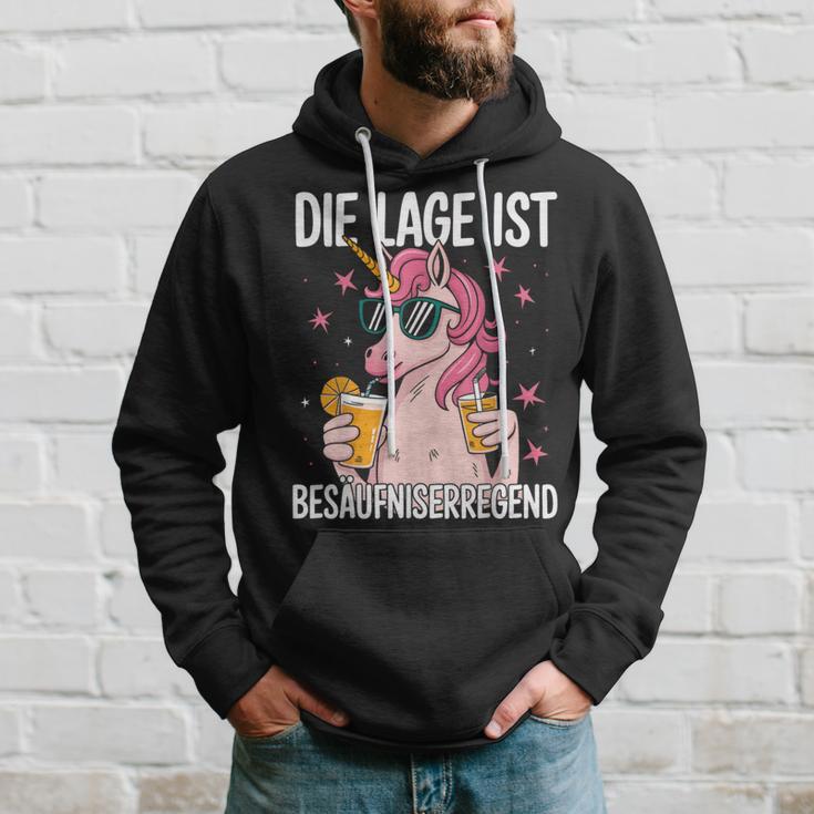 Die Lage Ist Besäufniserregend Saying Party Outfit Kapuzenpullover Geschenke für Ihn