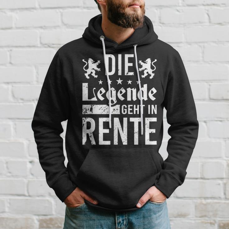 Die Legende Geht In Rentner The Legend Goes Kapuzenpullover Geschenke für Ihn