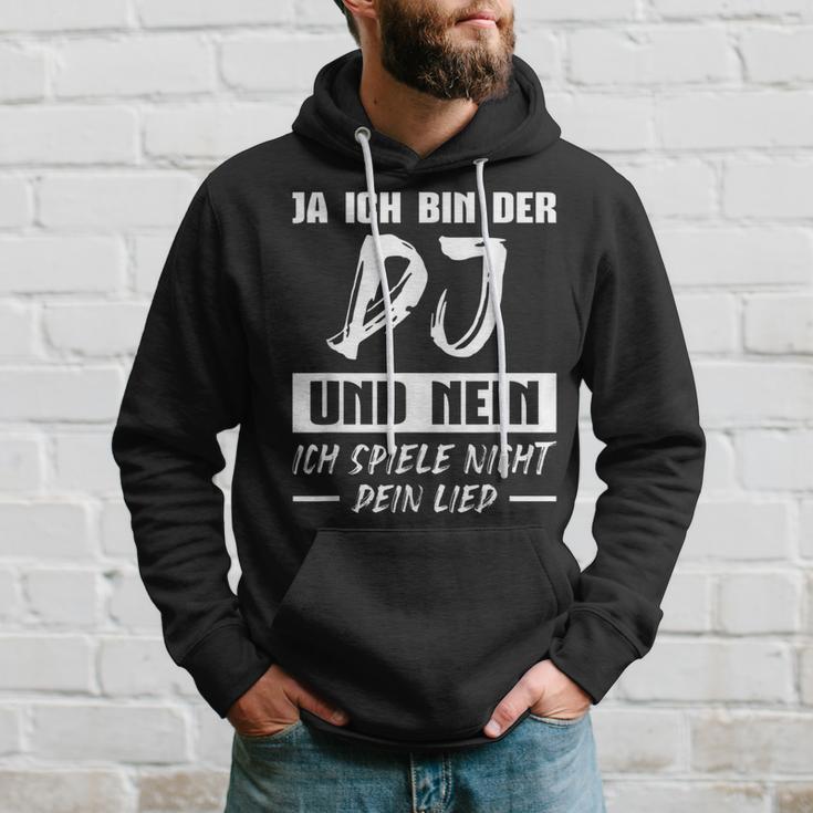 Discjockey Ich Spiel Nicht Dein Song Dj Kapuzenpullover Geschenke für Ihn