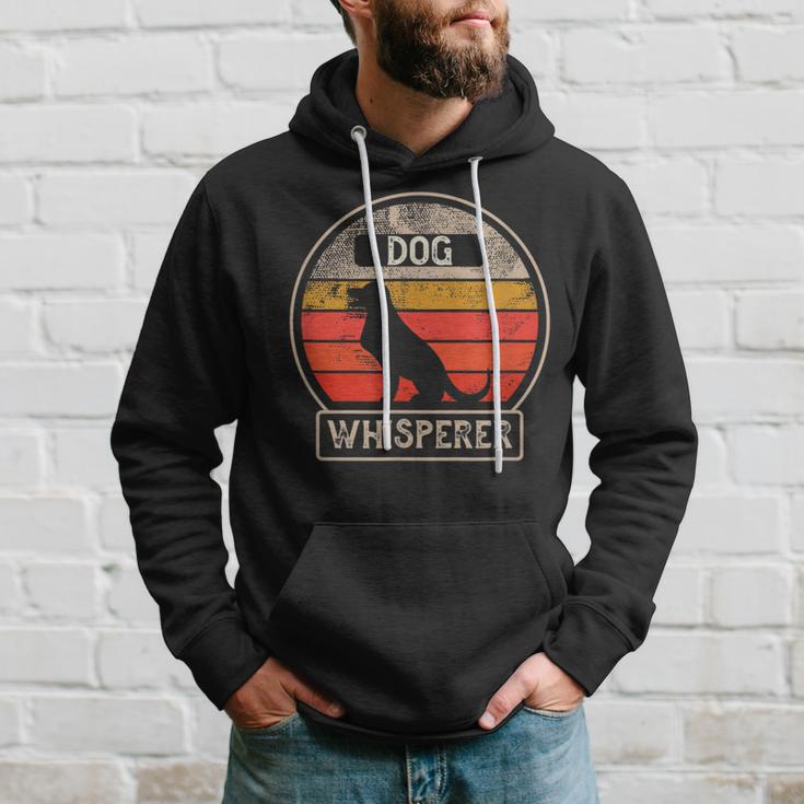 Dog Whisperer -Intage Retro Animal Kapuzenpullover Geschenke für Ihn