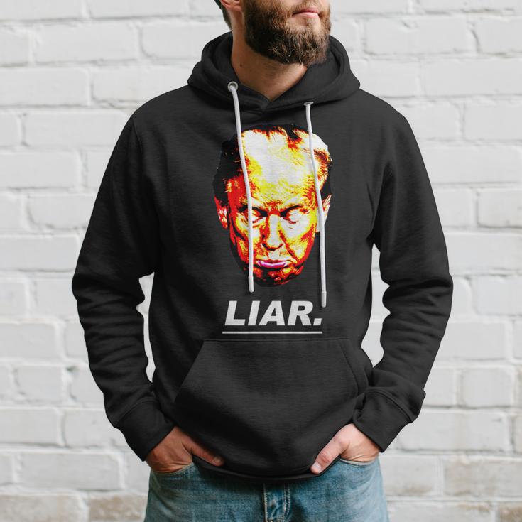 Donald Trump Liar Anti Trump Kapuzenpullover Geschenke für Ihn